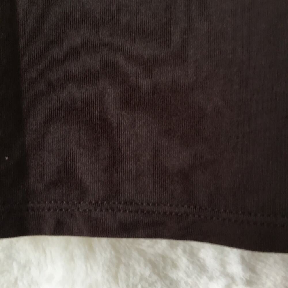 G2000 Brown Spaghetti Lace Trim Cami Stretch Top - Picture 6 of 14
